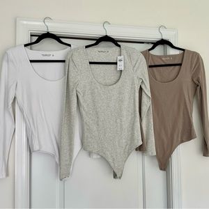 Abercrombie long sleeve bodysuits 3